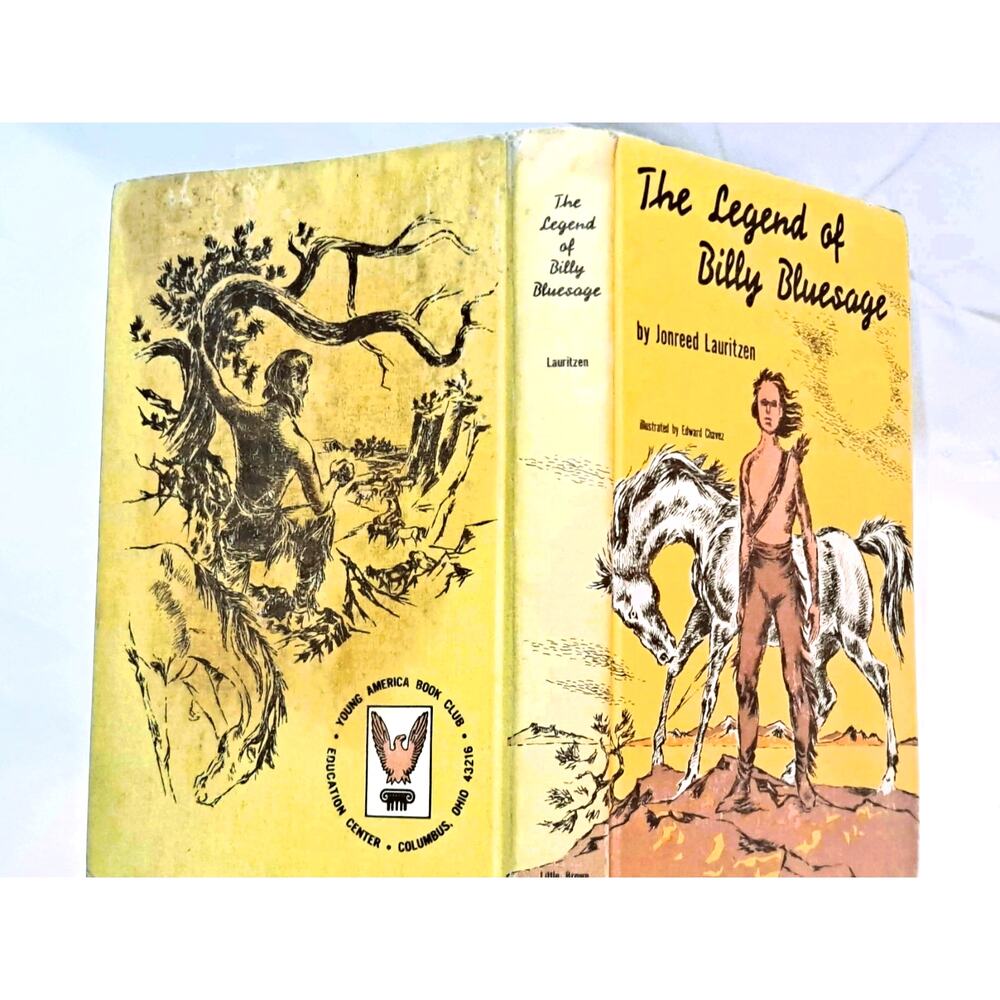 The Legend of Billy Bluesage by Jonreed Lauritzen (1961 HC BCE)